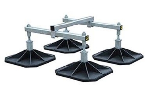 Picture of Big Foot Systems BIG FOOT REGELBARE HD CUBE FUß 450x450 MM / FRAME 360x710x800 MM , alte Kode : LAC-734, Art.Nr. :BFS-4401-000