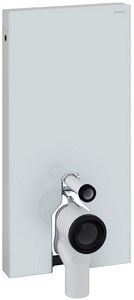 Picture of Geberit Schweiz - Monolith Stand-WC, Alu.geb. Glas weiss Art. Nr.: 	131.002.SI.5