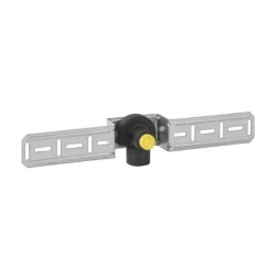 Picture of Geberit Anschlusswinkel 90° vormontiert, einfach, mit Adapter MeplaFix, DN 15, d MF20 mm, Art.-Nr. 632.851.00.1