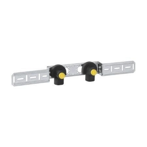 Picture of Geberit Anschlusswinkel 90° vormontiert, zweifach, mit Adapter MeplaFix, DN 15, d MF20 mm, Art.-Nr. 632.855.00.1
