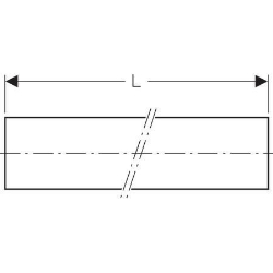 Picture of Geberit Dämmschlauch, d  20 mm, di 22 mm, L = 2m, Art.Nr. 602.800.00.1