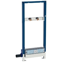 Picture of Geberit Duofix Element für Dusche, 130 cm, mit Wandablauf, Wandarmatur Aufputz, für Estrichhöhe am Einlauf 90–200 mm, Art.Nr. : 111.588.00.1
