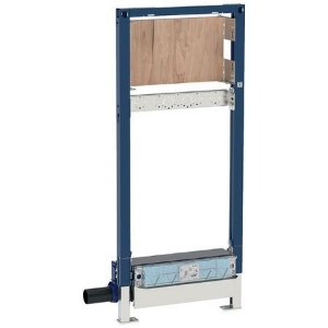 Picture of Geberit Duofix Element für Dusche, 130 cm, mit Wandablauf, Wandarmatur Unterputz, für Estrichhöhe am Einlauf 65–90 mm, Art.Nr. : 111.585.00.1