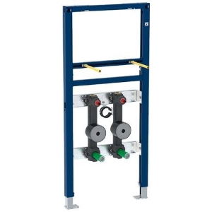 Picture of Geberit Duofix Element für Waschtisch, 112 cm, Standarmatur, mit zwei Wasserzählerstrecken, Unterputzabsperrventil JRG LegioStop® und Anschluss-T-Stück, Art.Nr. : 111.570.00.1