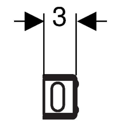 Picture of Geberit Duofix Halter für Leitungsbefestigung, Art.Nr. : 111.891.00.1