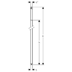 Picture of Geberit Duofix Ständer raumhoch H[cm]: 300–360 , h[cm]: 291, Art.Nr. : 111.873.00.1