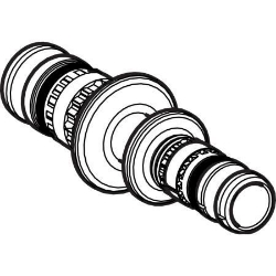 Picture of Geberit Mepla Reduktion, DN 65 / 50, d 75 mm, Art.-Nr. 628.655.00.5