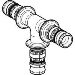 Picture of Geberit Mepla T-Stück egal, DN 65, d 75 mm, Art.-Nr. 628.310.00.5
