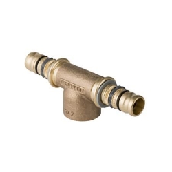 Picture of Geberit Mepla T-Stück mit Innengewinde, DN 65 / 25 / 65, d 75 mm, Art.-Nr. 608.363.00.5