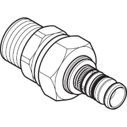 Picture of Geberit Mepla Übergangsverschraubung mit Aussengewinde, DN 50, d 63 mm, Art.-Nr. 607.590.00.5