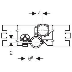 Picture of Geberit Umbauset für 0-Liter-Urinal auf 1-Liter-Urinal, Art.Nr. : 242.003.00.1