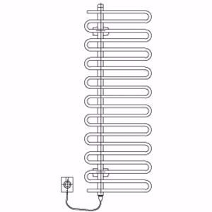 Picture of Arbonia Cobrawatt Badheizkörper CBTW140L 400 WKS, Art.Nr. : CBTW140L 400 AF WKS