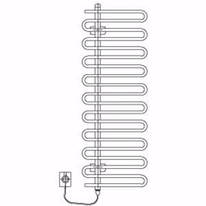 Picture of Arbonia Cobrawatt Badheizkörper CBTW140L 400 WFC, Art.Nr. : CBTW140L 400 AF WFC
