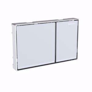 Picture of Geberit Omega60 Abdeckplatte chrom gebürstet, Art.Nr. : 115.081.GH.1