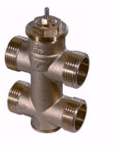 Picture of Sauter- Klein-Dreiwegventil DN10 G1/2B kvs=1.6 linear Bypass, Art.Nr. : BUT010F400