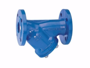 Picture of Honeywell Resideo Schmutzfänger FY69P m Flanschen GG blau A A DN 15, Art.Nr. : FY69P-15A