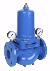 Picture of Honeywell Resideo Druckminderer D15S pulverbeschichtet, blau DN 200, Art.Nr. : D15S-200A