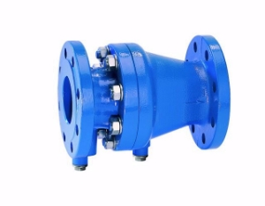 Picture of Honeywell Resideo Rückflussverh. RV283S Flansch, pulverbeschichtet blau, DN 100, Art.Nr. : RV283S-100A