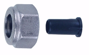 Picture of Honeywell Resideo Verschraubung FEM Kunststoffrohr, M24 AG, 14x2mm, Art.Nr. : FEM24P14X2