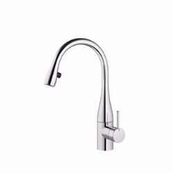 Picture of KWC EVE Küche edelstahl A 190 Hebelmischer Auszugauslauf verdeckt Neoperl Caché integrierter O, stahl, seitenbedient, flex-PEX 3/8", mit Steckernetzteil Z.635.582, Art.Nr. : 10.121.102.700FL