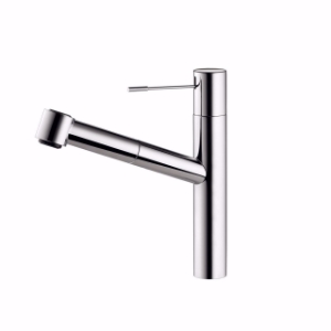 Picture of KWC ONO Küche chromeline A 220 Hebelmischer Auszugbrause mit SprayClean bis 700 mm ausziehbar Power, chromeline, flex-PEX 3/8", Art.Nr. : 10.151.033.000FL