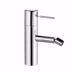 Picture of KWC ONO Bidet chromeline A 115 Hebelmischer Auslauf fest Kugelgelenk-Neoperl Caché, chromeline, mit Ablaufventil, flex-PEX 3/8", Art.Nr. : 13.151.041.000FL