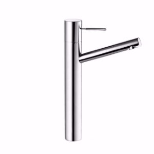 Picture of KWC ONO Waschtisch chromeline A 155 Hebelmischer Auslauf fest Neoperl Caché OptimalSpace - gros, chromeline, mit Ablaufventil, flex-PEX 3/8", Art.Nr. : 12.151.393.000FL