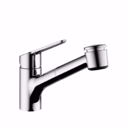 Picture of KWC ISLA Küche chromeline A 225 Hebelmischer Auszugbrause mit SprayClean bis 700 mm ausziehbar Spra, chromeline, flex-PEX 3/8", Art.Nr. : 10.371.033.000FL