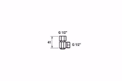 Picture of KWC chromeline Entleerungsventil Automatische Schlauchentleerung Anschlussgewinde G ½", chromeline, mit RV D10, Art.Nr. : 26.000.900.000