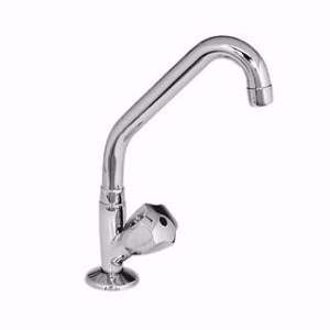 Picture of KWC GASTRO Zubehör chromeline A 220 Standventil Schwenkauslauf 160° Neoperl Cascade OptimalSpa, Chromeline 1/2" Corona Kaltw., Art.Nr. : K.25.40.63.000C34