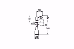 Picture of KWC INOX Seifenspender edelstahl Seifenspender KWC INOX, rf.Stahl, Art.Nr. : Z.536.062.700