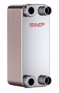 Picture of Swep Plattenwärmetauscher gelötet B10THx80/1P-SC-S 4x1"(45), Art.Nr. : 13830-080
