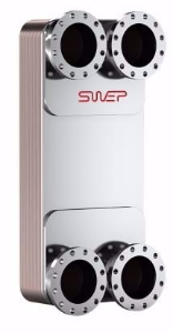Picture of Swep Plattenwärmetauscher gelötet B427M1x130/1P-SC-S/4xDN100C cs(54), Art.Nr. : 14632-130