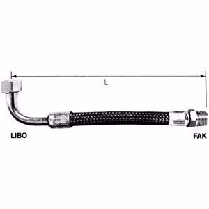 Picture of Neoperl NEOFLEX-EPDM Panzerschlauch DN19 gebogen AG x IG 3/4" x 3/4" 70 cm, Art.Nr. : 67768070