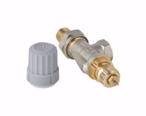 Picture of Danfoss RA-FN Thermostatventil ohne Voreinstellung Eckspezial UK, DN10, Art.Nr. : 013G0141