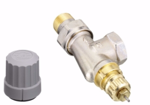 Picture of Danfoss RA-FN Thermostatventil ohne Voreinstellung Eckspezial UK, DN15, Art.Nr. : 013G0143