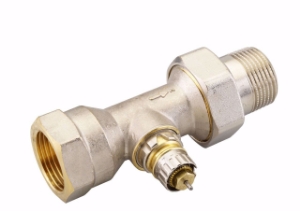 Picture of Danfoss RA-N Thermostatventil mit Voreinstellung Durchgang, DN25, Art.Nr. : 013G0038