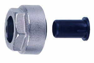 Picture of Honeywell Resideo Verschraubung für PEX Kunststoffrohr, G 3/4 AG, 16 x 1,5 mm, VPE2, Art.Nr. : FEG3/4P16X1.5