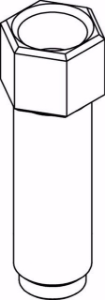 Picture of IMI Hydronic Engineering Entlüftungsverlängerung DN 40-50, Art.Nr.: 52 164-301