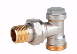 Picture of Honeywell Resideo Rücklaufverschraubung Verafix, R 1/2 AG, Eck, Art.Nr. : V2427E0015