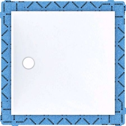 Picture of Geberit Setaplano Duschfläche weiss B90cm, L120cm, Art.Nr. : 154.273.11.1