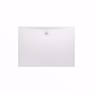 Picture of Laufen PRO - Duschwanne, aus Verbundwerkstoff Marbond, superflach, rechteckig, Ablauf an langer Seite, 1400 x 1000 x 32,  077, hellgrau matt , Art.Nr. : H2119540770001