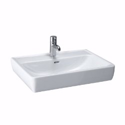 Picture of Laufen PRO - Aufsatz-Waschtisch, 550 x 480 x 185, 1 Hahnloch 000, weiss 1 Hahnloch , Art.Nr. : H8179510001041