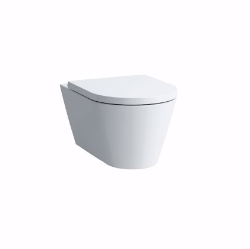 Picture of Laufen KARTELL BY LAUFEN - Wand-WC 'rimless', Tiefspüler, ohne Spülrand, 545 x 370 x 355, 757, weiss matt, Art.Nr. : H8203377570001