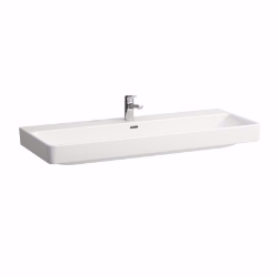 Picture of Laufen Pro S - Waschtisch, auch als Doppelwaschtisch einsetzbar, 1200 x 460 x 175, 400, LCC-weiss, 2 Hahnlöcher, Art.Nr. : H8149654001071