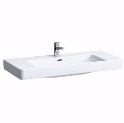 Bild von Laufen Pro S - Aufsatz-Waschtisch, 1050 x 460 x 175, 000, weiss, 1 Hahnloch, Art.Nr. : H8169660001041