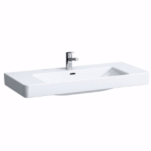 Bild von Laufen Pro S - Aufsatz-Waschtisch, 1050 x 460 x 175, 000, weiss, 1 Hahnloch, Art.Nr. : H8169660001041