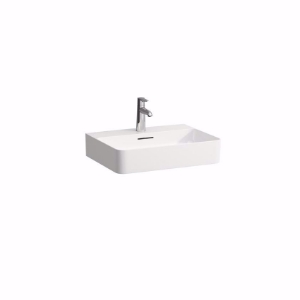 Picture of Laufen VAL - Waschtisch VAL 55X42 LCC WS, 400 LCC-weiss, 1 Hahnloch, 550 x 420 x 115, Art.Nr. : H8102824001041