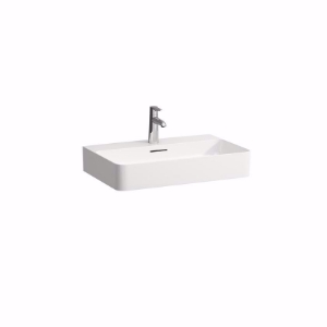 Picture of Laufen VAL - Waschtisch VAL 65X42 WS MATT, 757 weiss matt, ohne Hahnloch, 650 x 420 x 115, Art.Nr. : H8102847571091