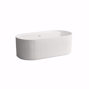 Picture of Laufen SONAR - Freistehende Badewanne mit Relief, 000 weiss, 1600 x 815 x 535, Art.Nr. : H2213420000001